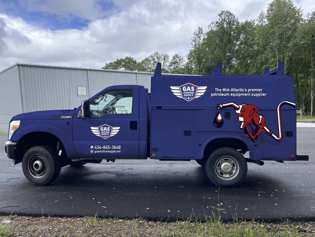 GSS branded service truck